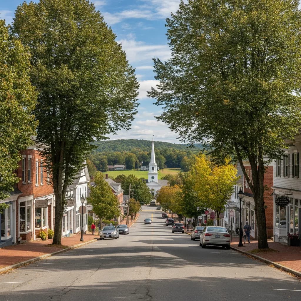 View of Somers, CT