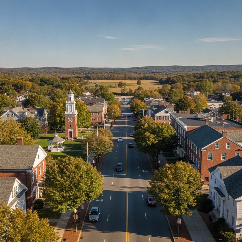 View of South Windsor, CT