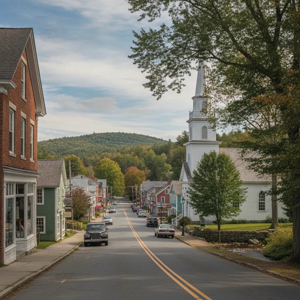 View of Stafford, CT
