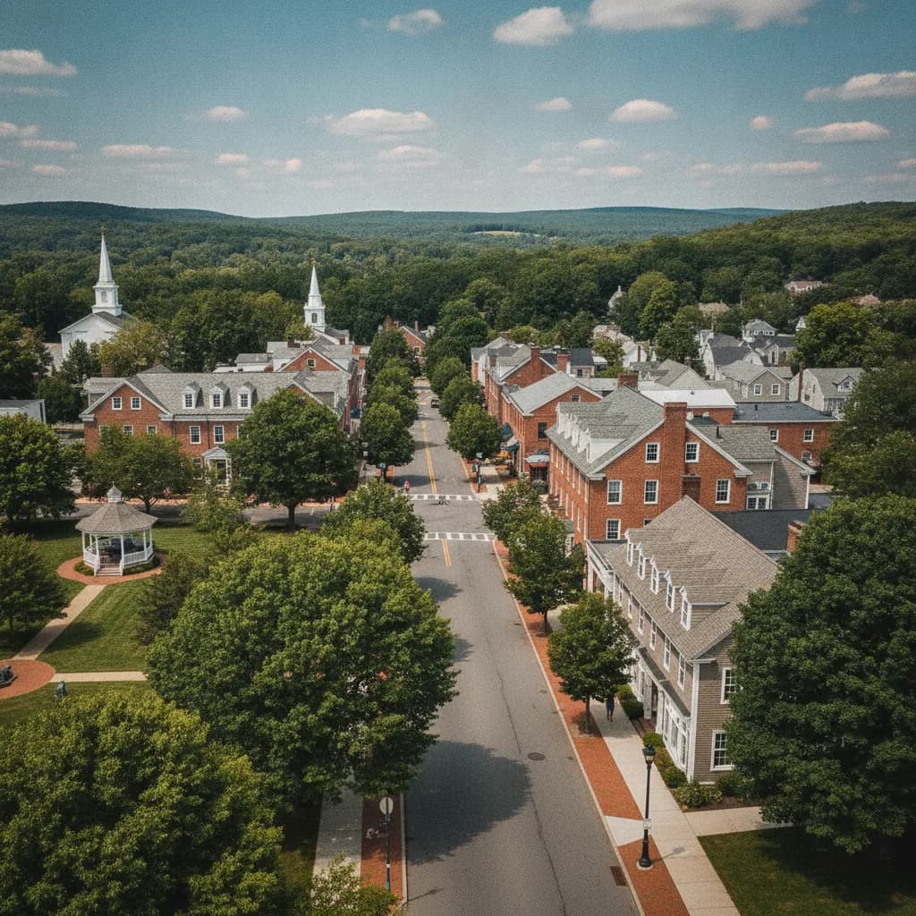 View of Storrs, CT