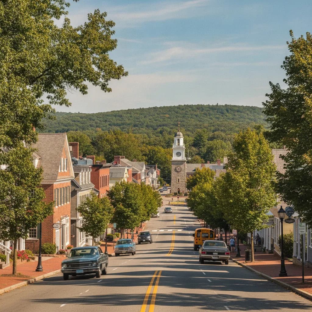 View of Trumbull, CT