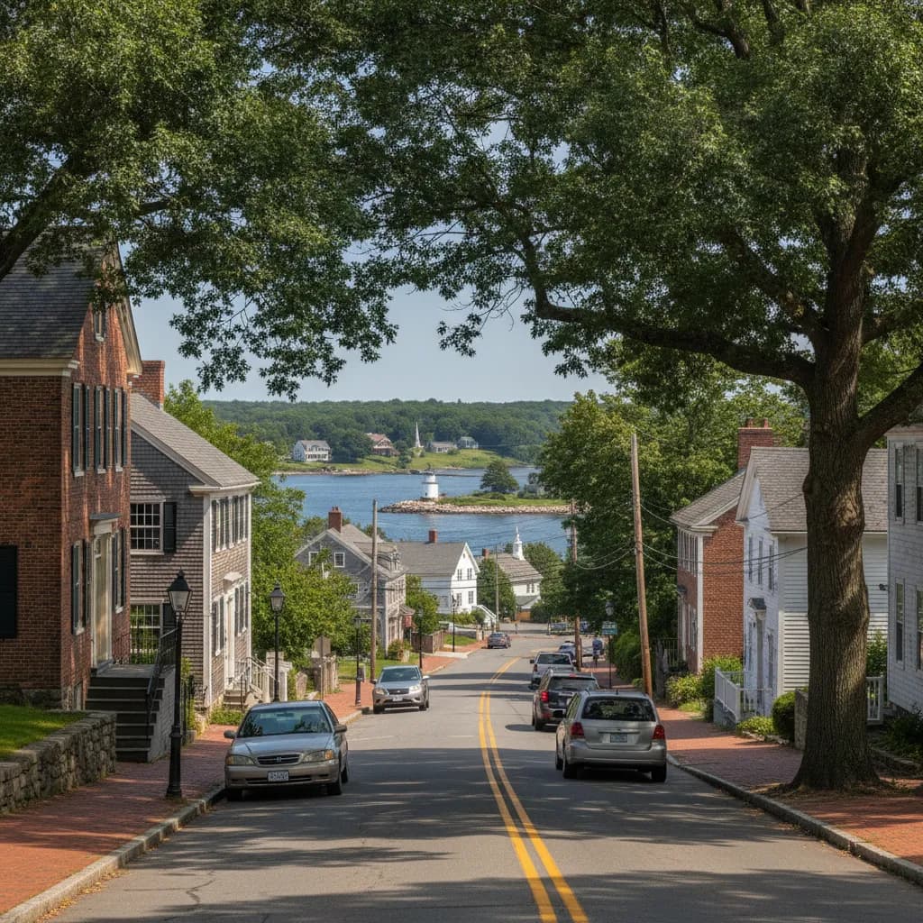 View of Waterford, CT