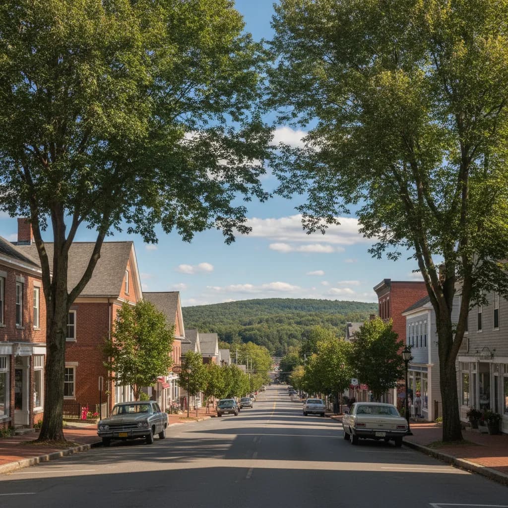 View of Watertown, CT