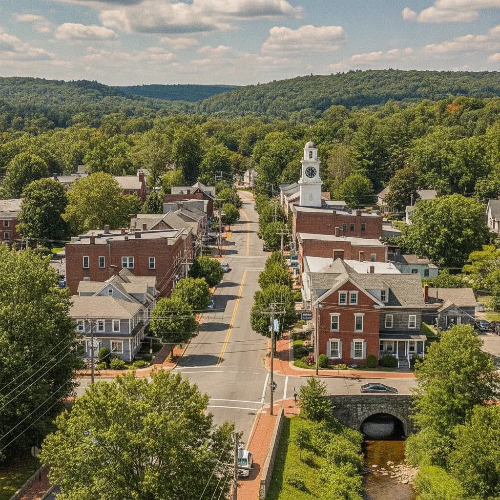 View of Wolcott, CT
