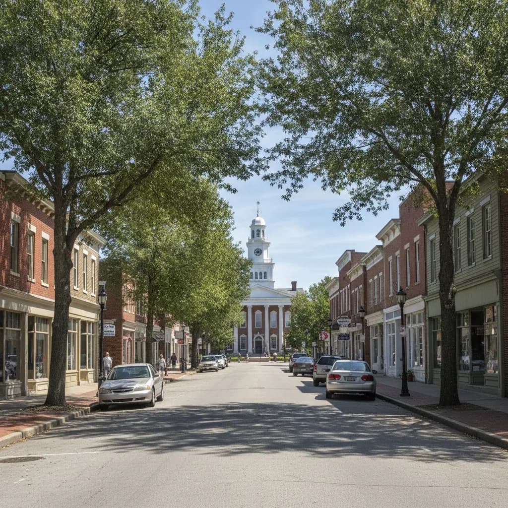 View of Georgetown, DE