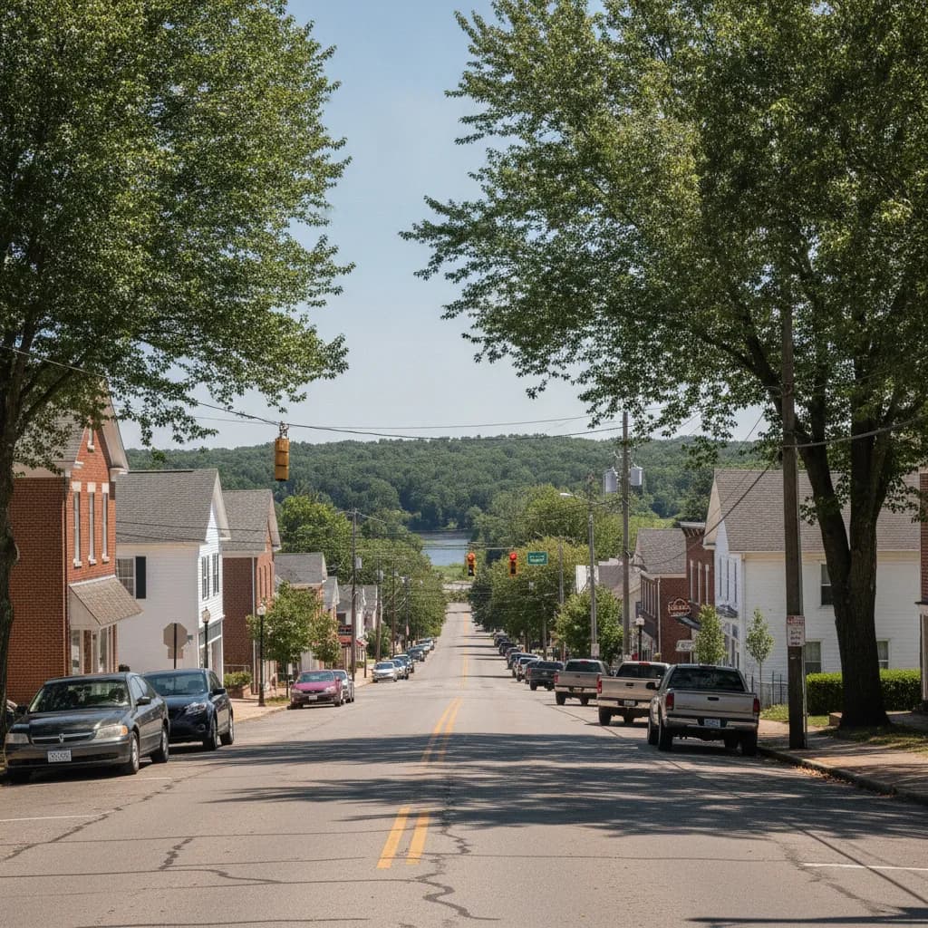 View of Laurel, DE