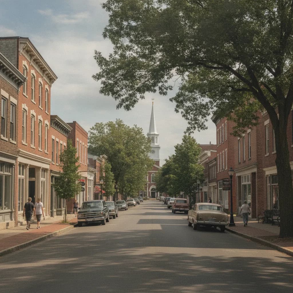 View of Middletown, DE