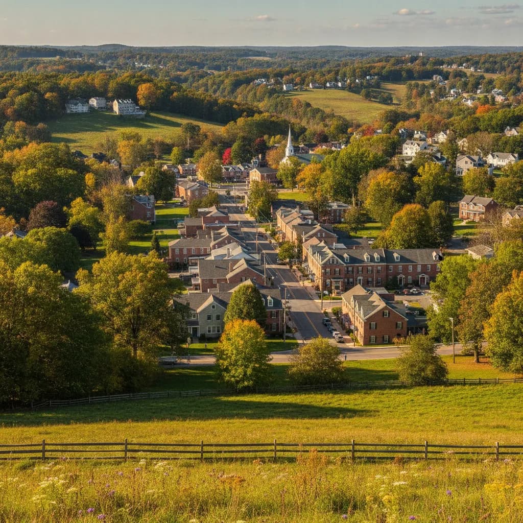 View of Pike Creek Valley, DE