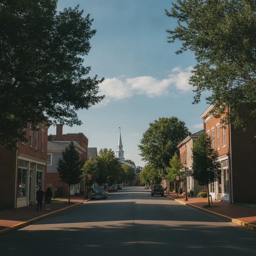View of Rising Sun-Lebanon, DE