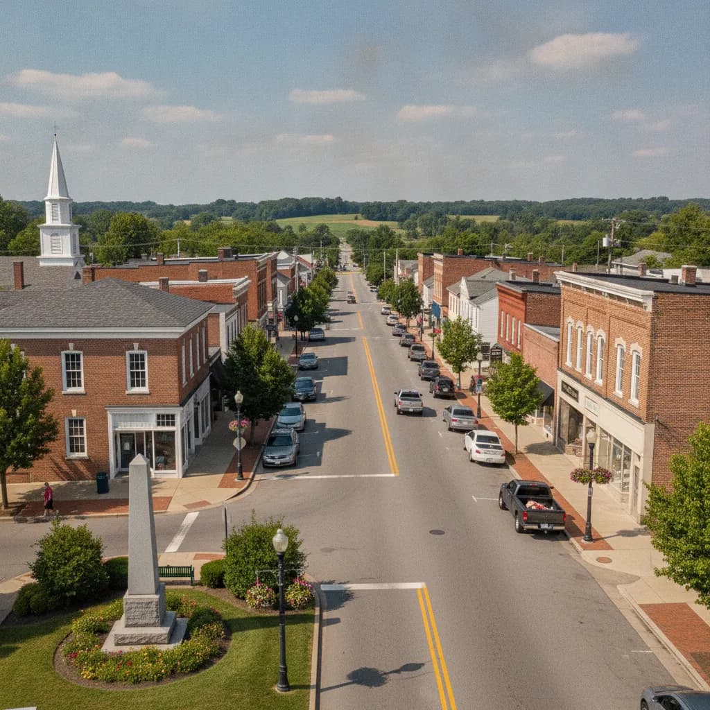 View of Smyrna, DE