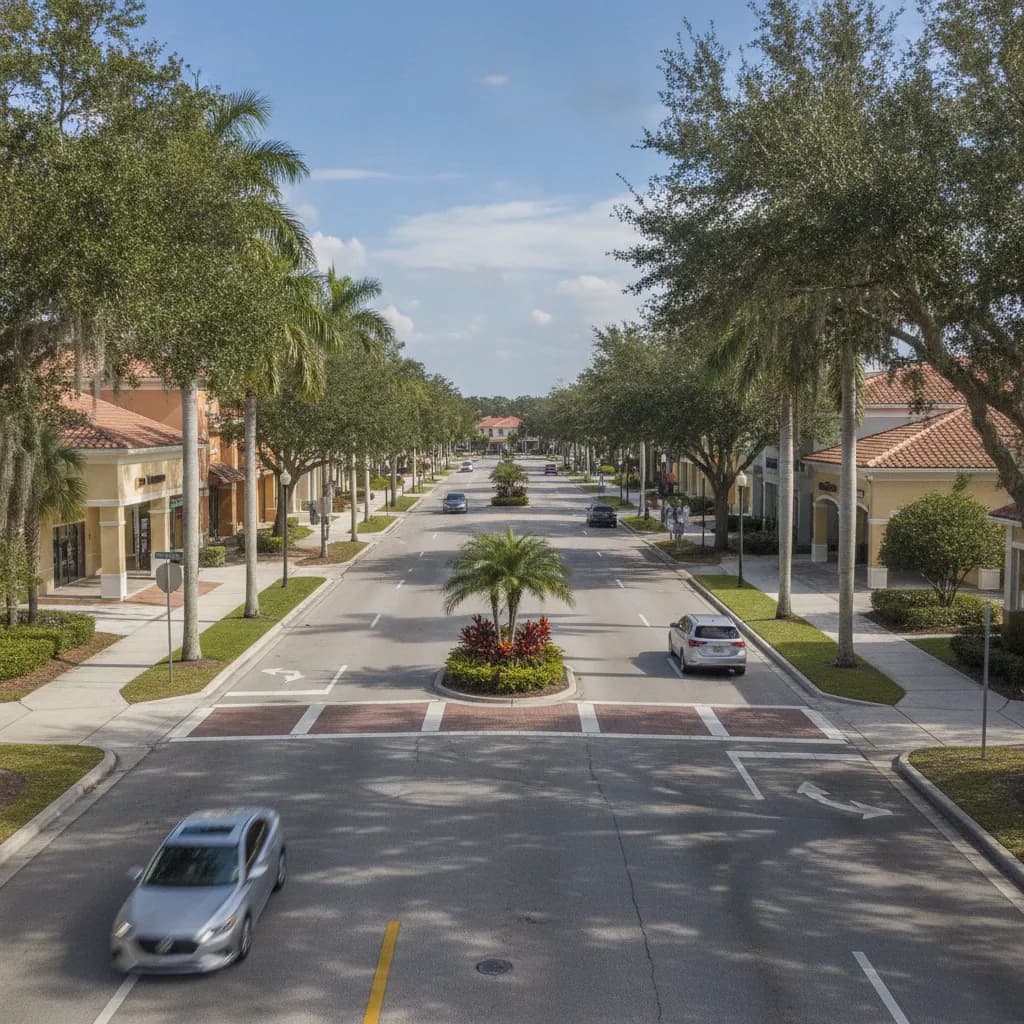 View of Alafaya, FL