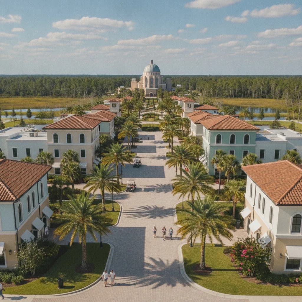 View of Ave Maria, FL