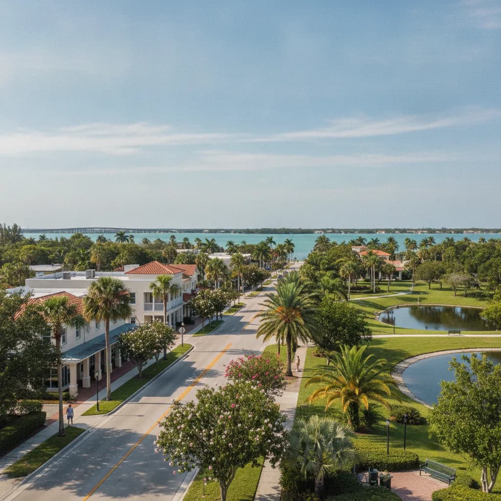 View of Bayshore Gardens, FL