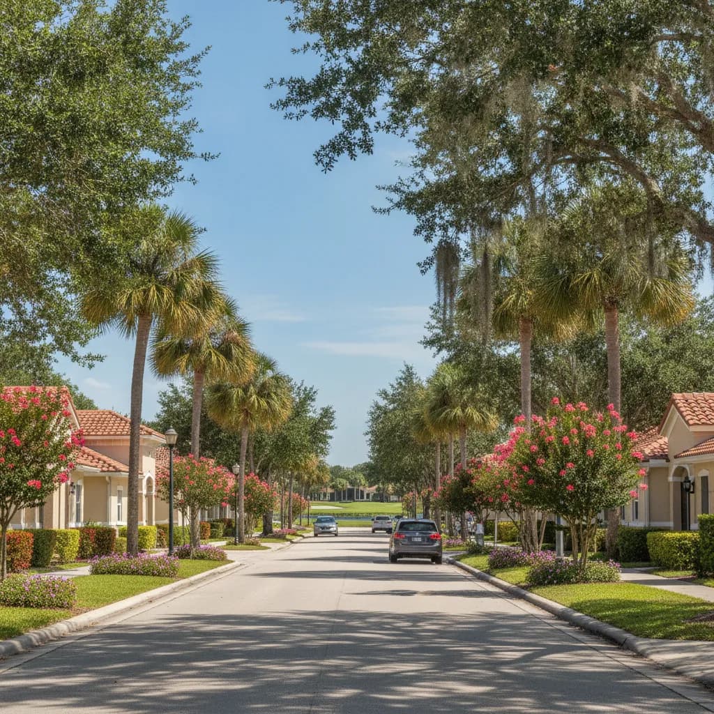 View of Bloomingdale, FL