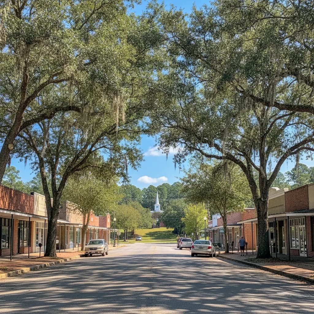 View of Bradfordville, FL