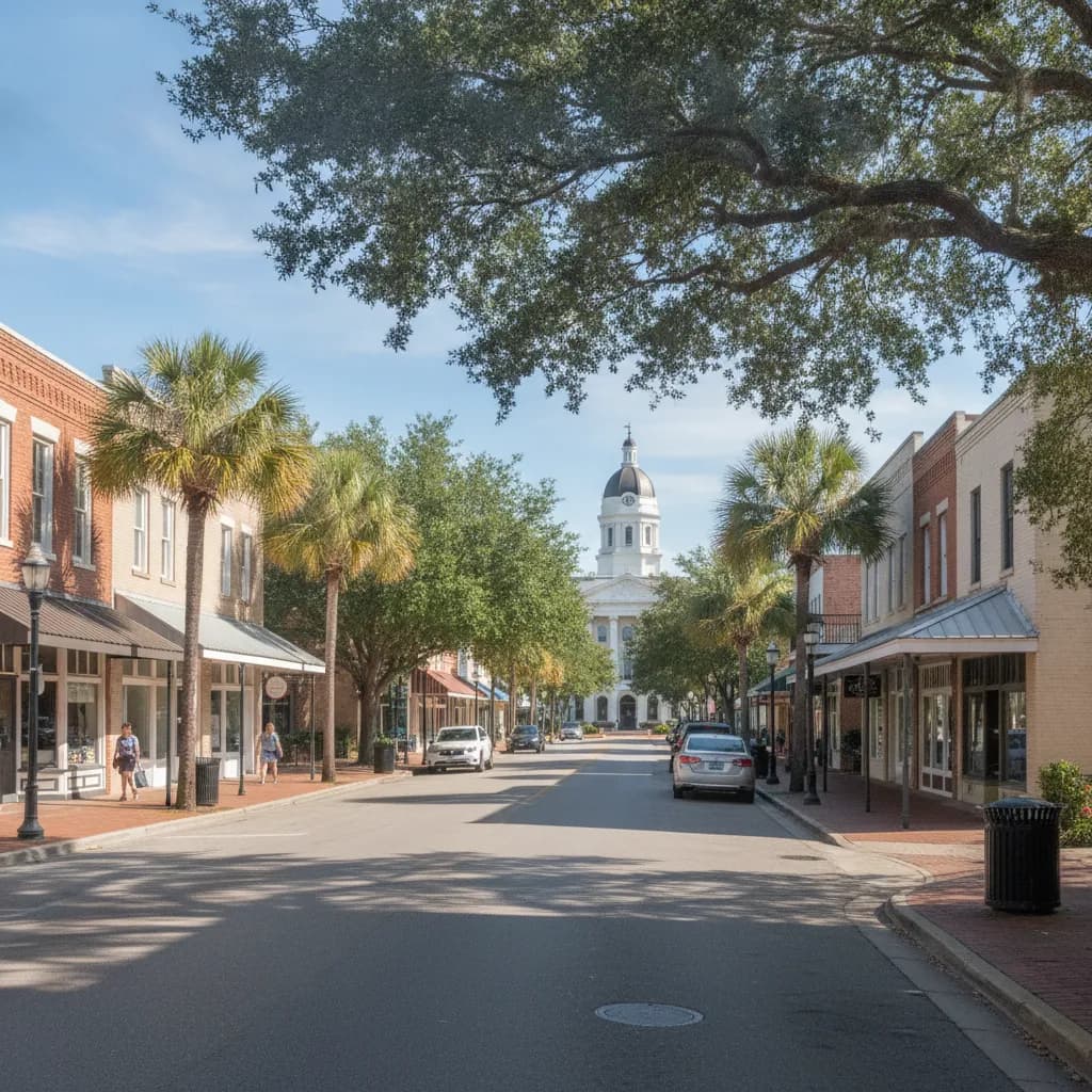 View of Brooksville, FL