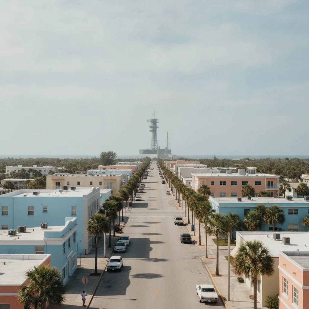 View of Cape Canaveral, FL