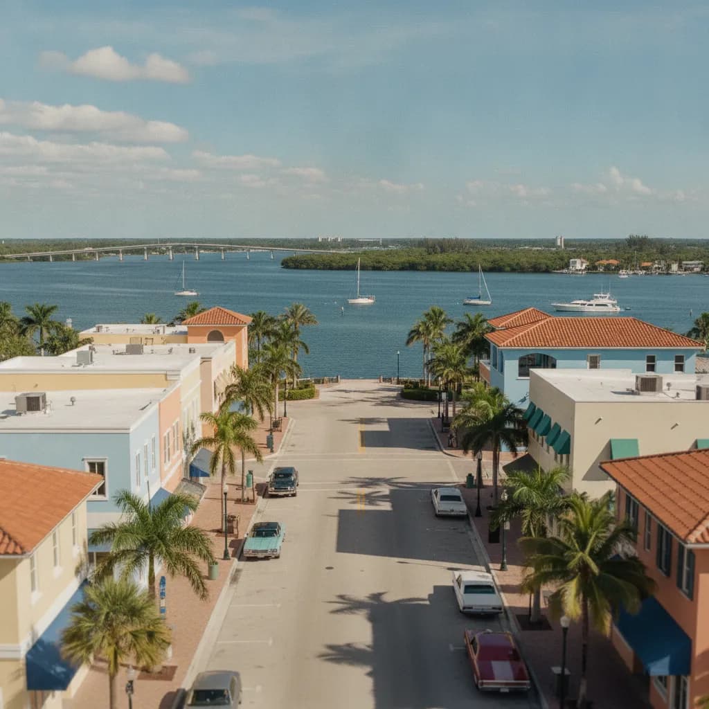 View of Charlotte Harbor, FL
