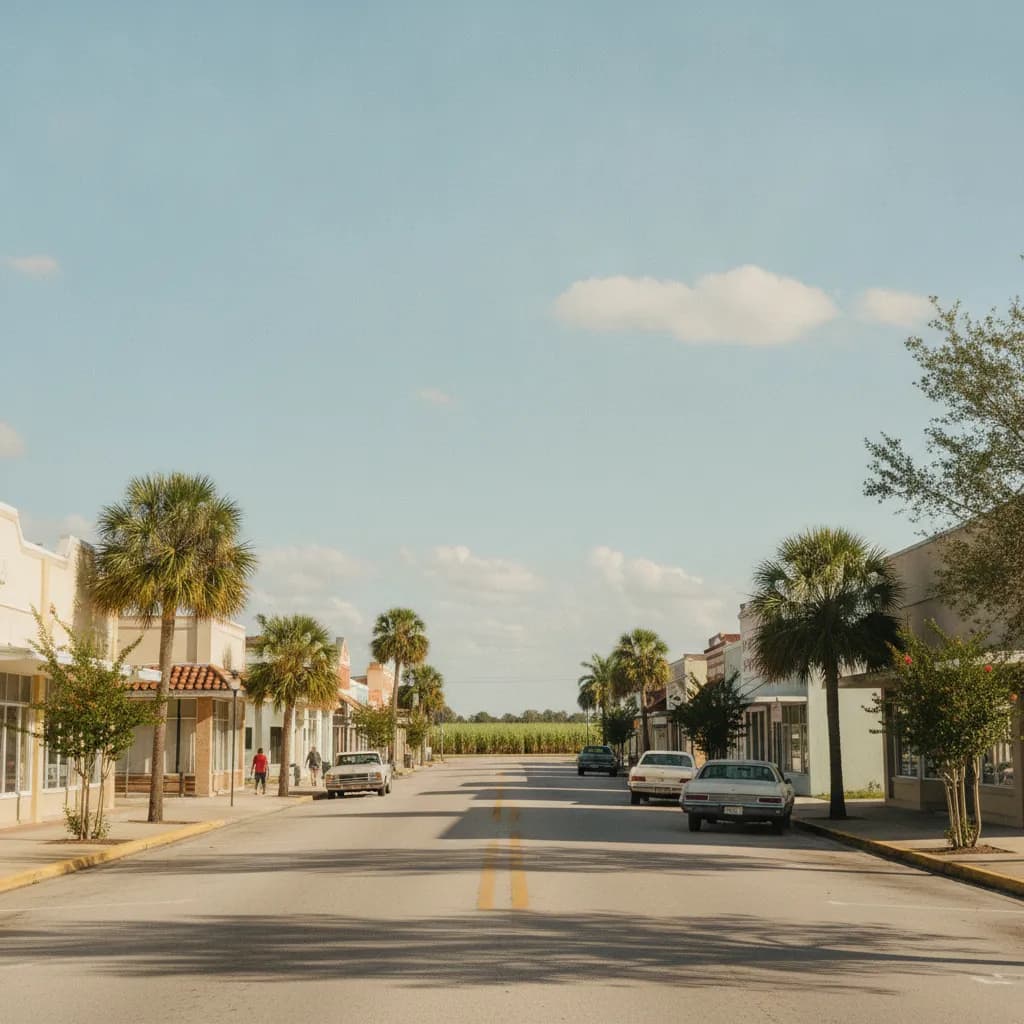 View of Clewiston, FL
