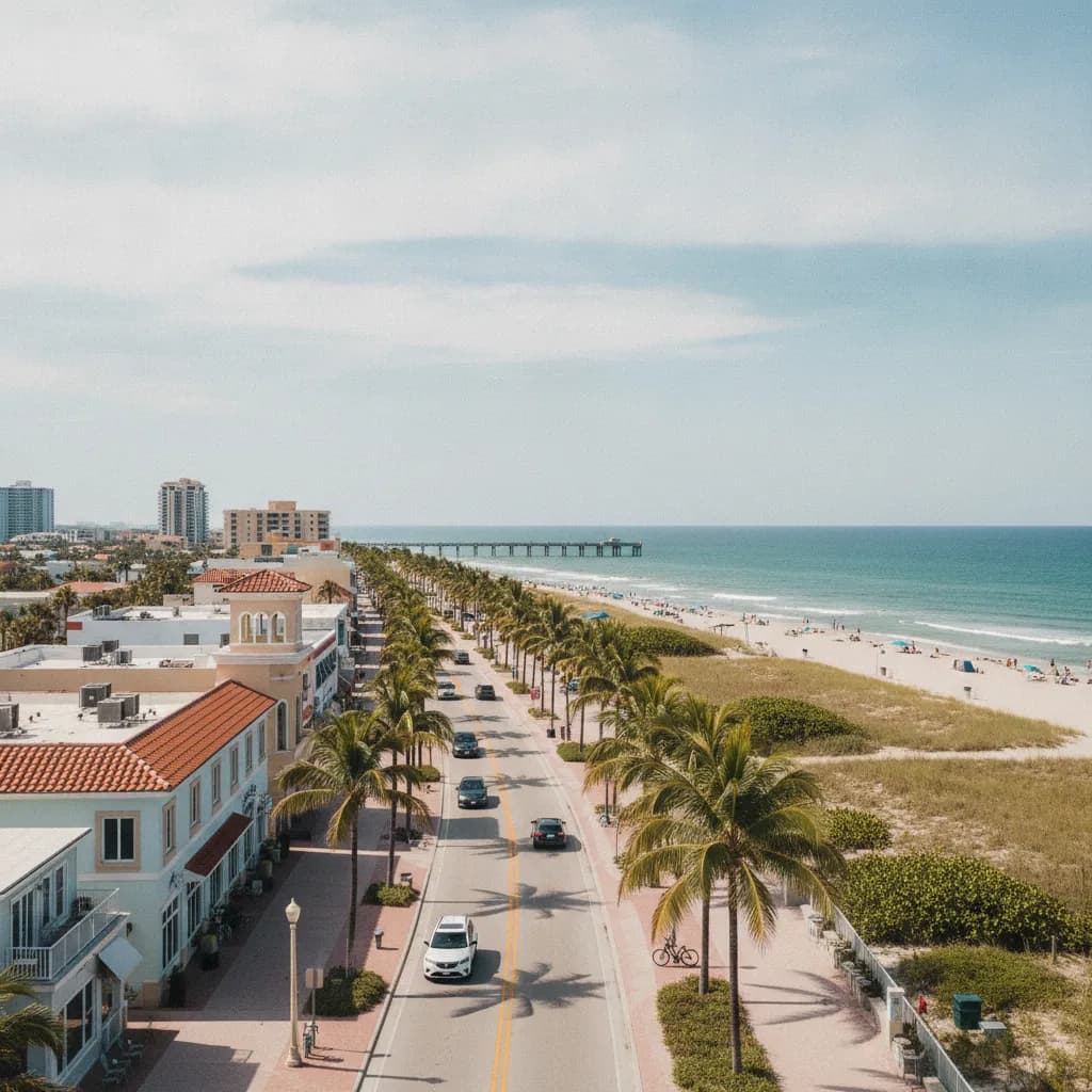 View of Deerfield Beach, FL