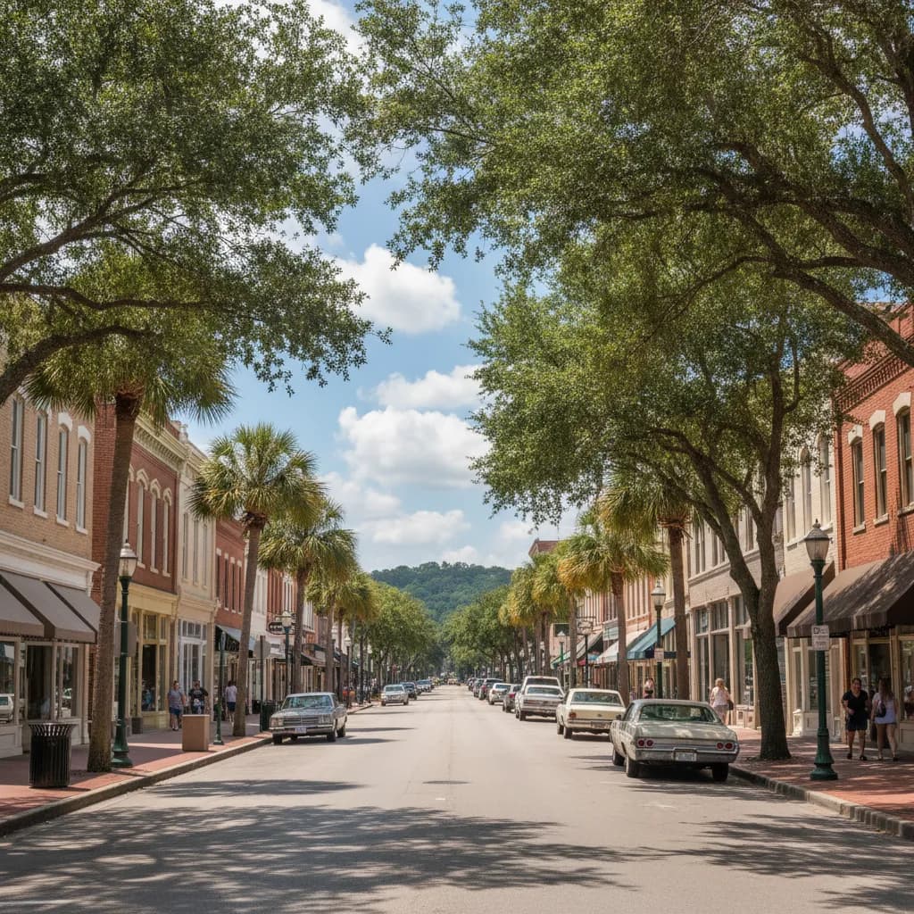 View of DeLand, FL