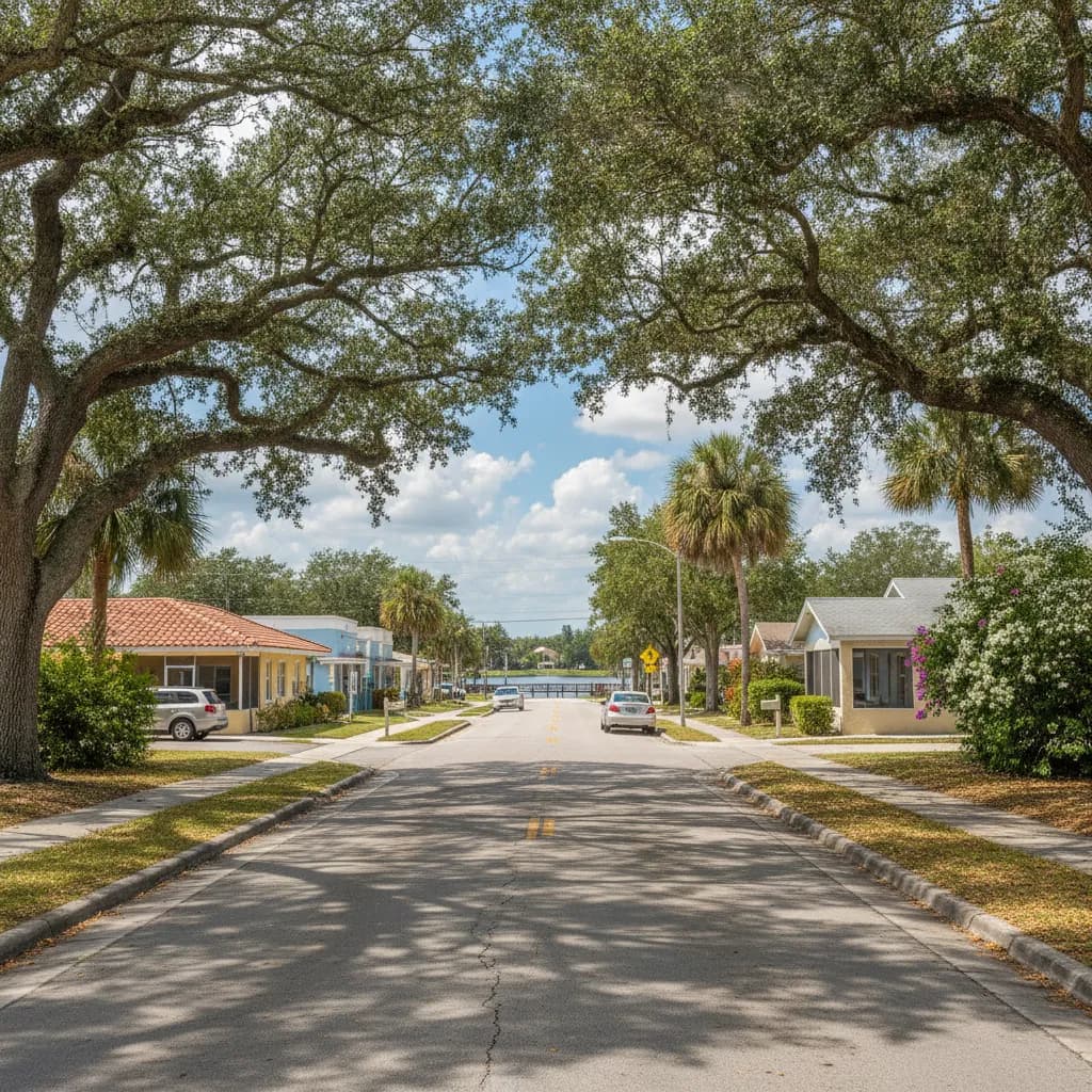 View of East Lake-Orient Park, FL
