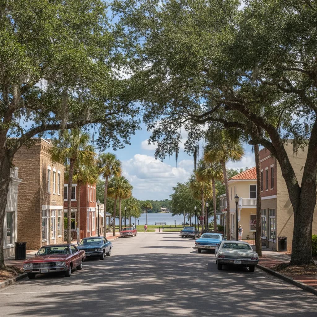 View of Eustis, FL