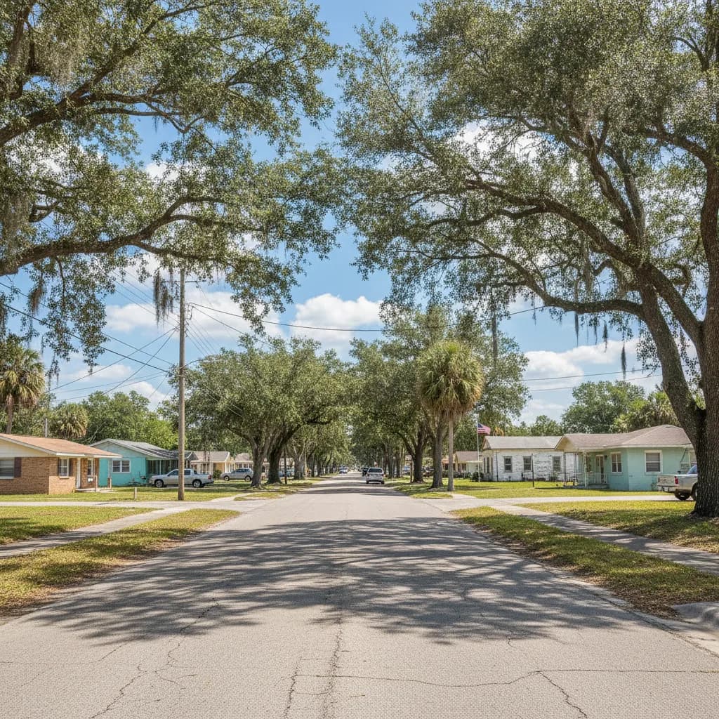 View of Flagler Estates, FL
