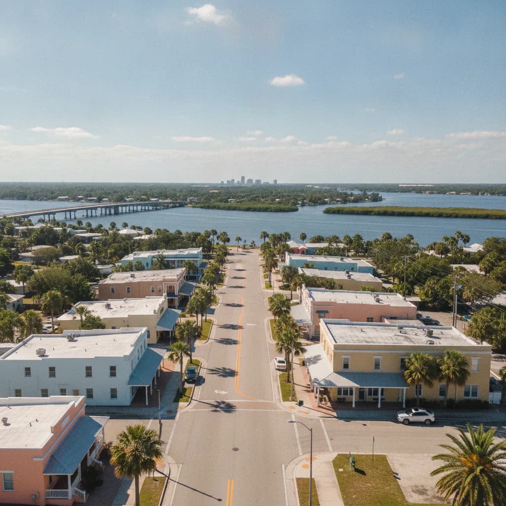 View of Fort Myers Shores, FL