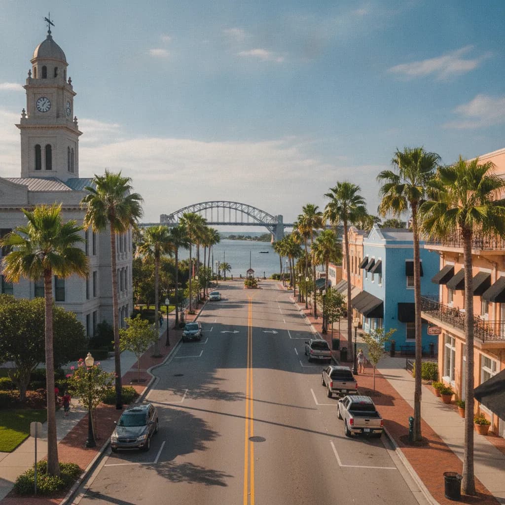 View of Fort Pierce, FL