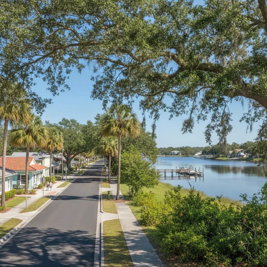 View of Fruit Cove, FL