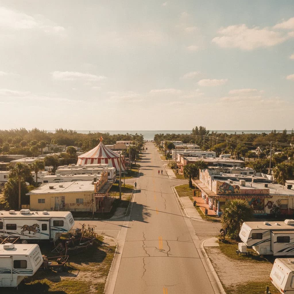 View of Gibsonton, FL