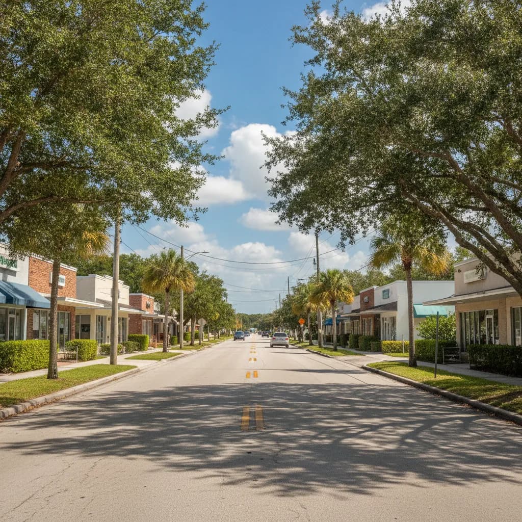 View of Golden Glades, FL