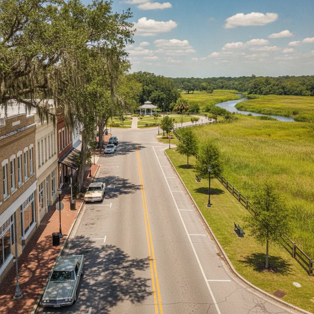 View of High Springs, FL