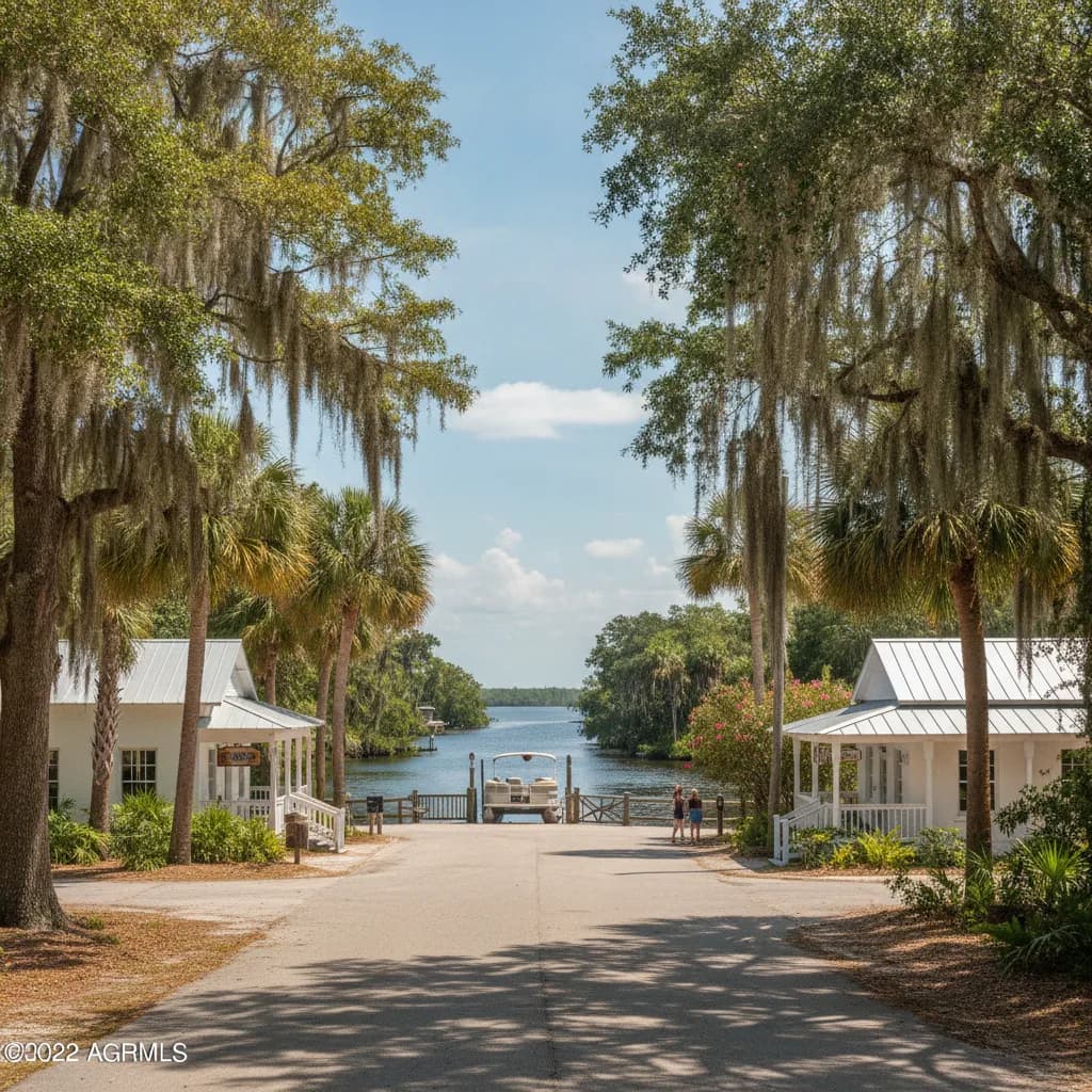 View of Homosassa Springs, FL