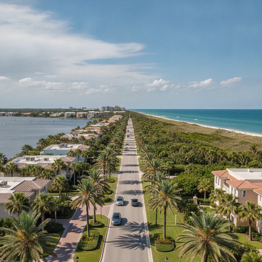 View of Indian River Shores, FL