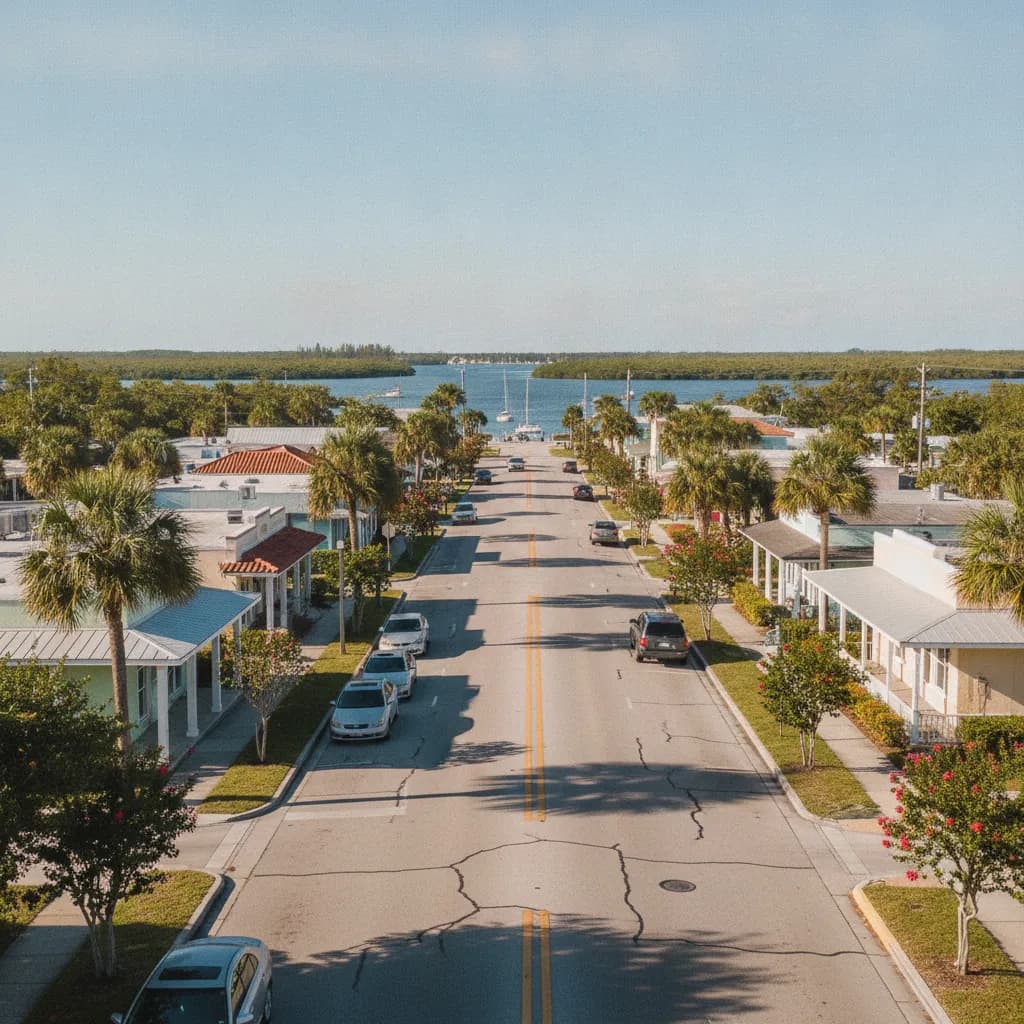 View of Iona, FL