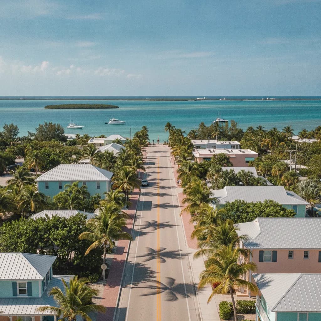 View of Islamorada, Village of Islands, FL