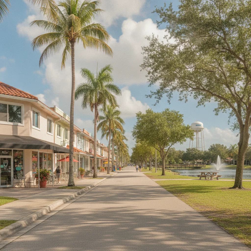 View of Ives Estates, FL