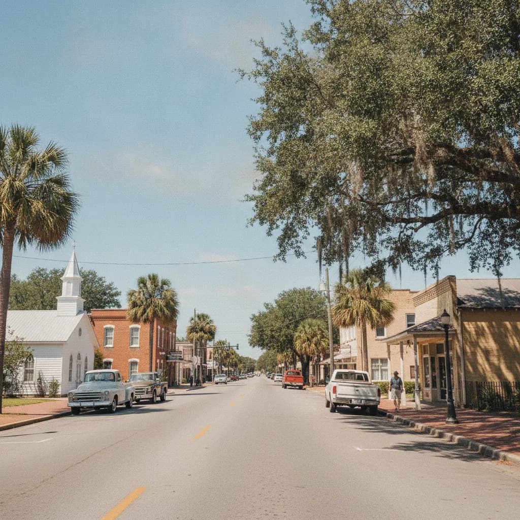 View of Jasper, FL