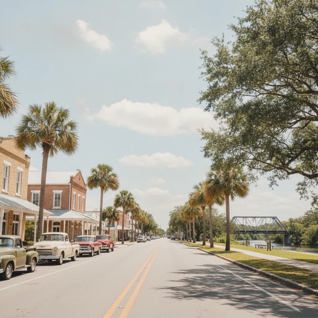 View of LaBelle, FL