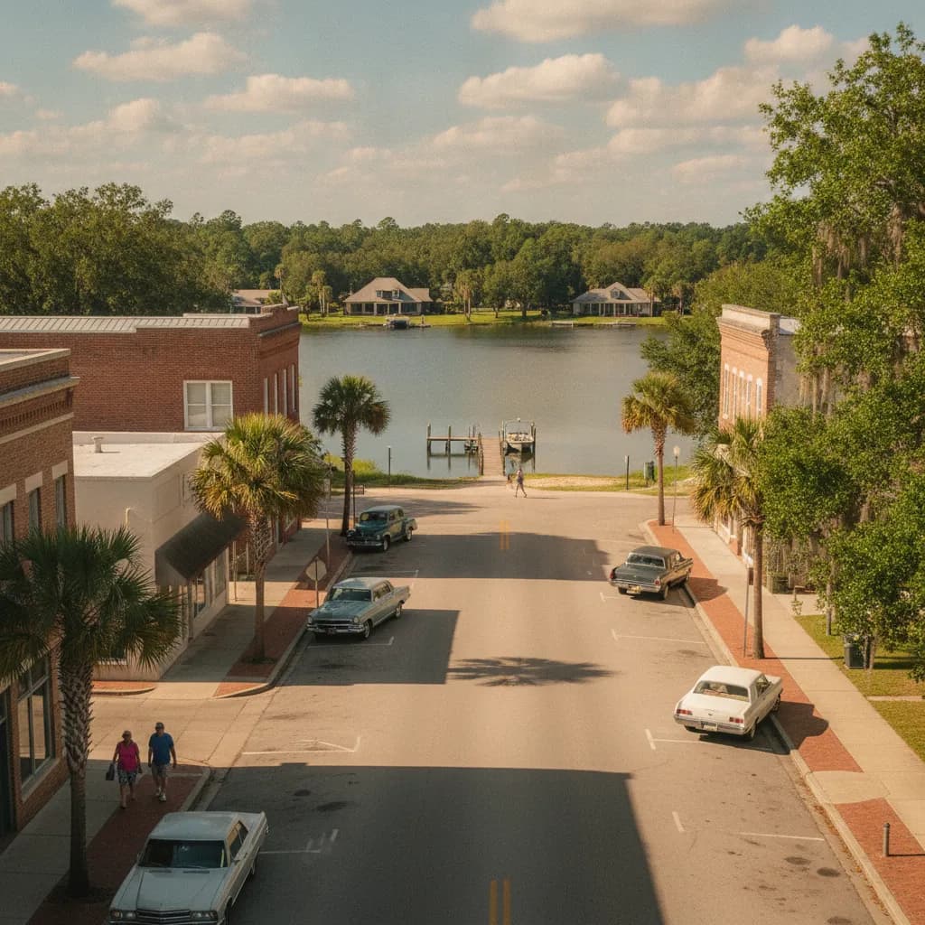 View of Lake Butler, FL