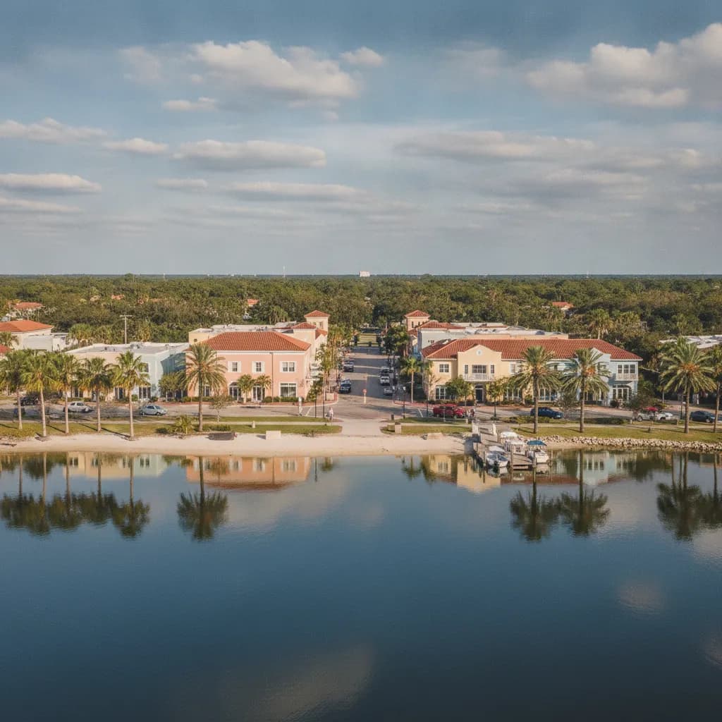 View of Lake Sarasota, FL