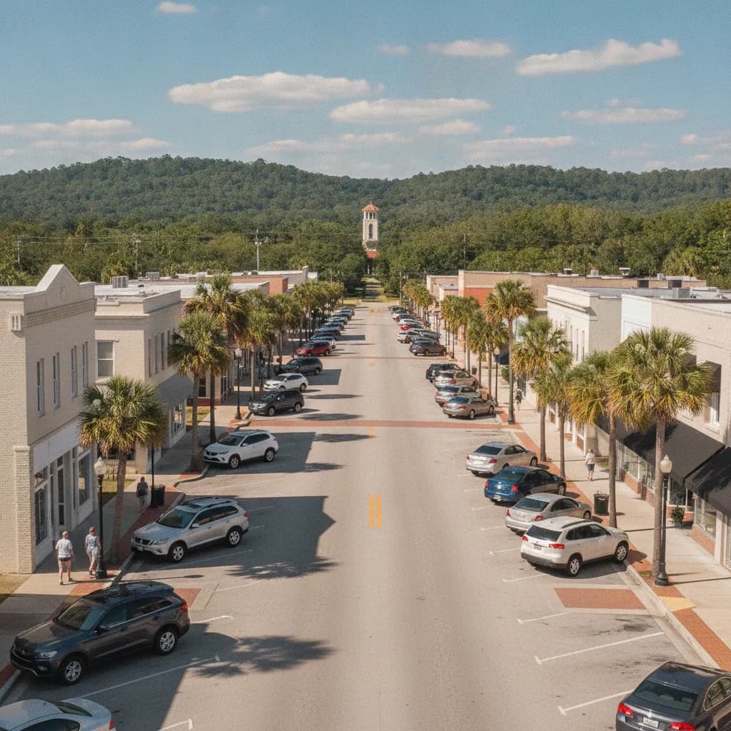 View of Lake Wales, FL