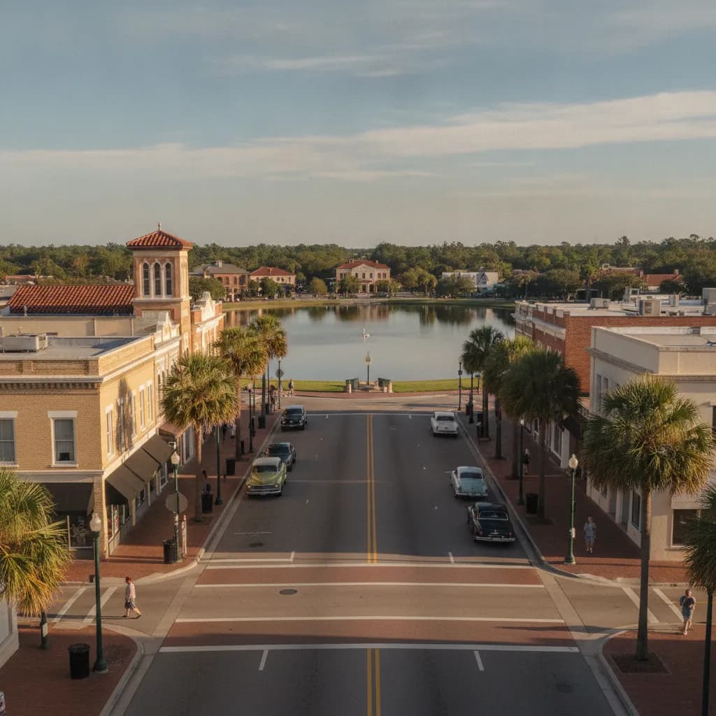 View of Lakeland, FL