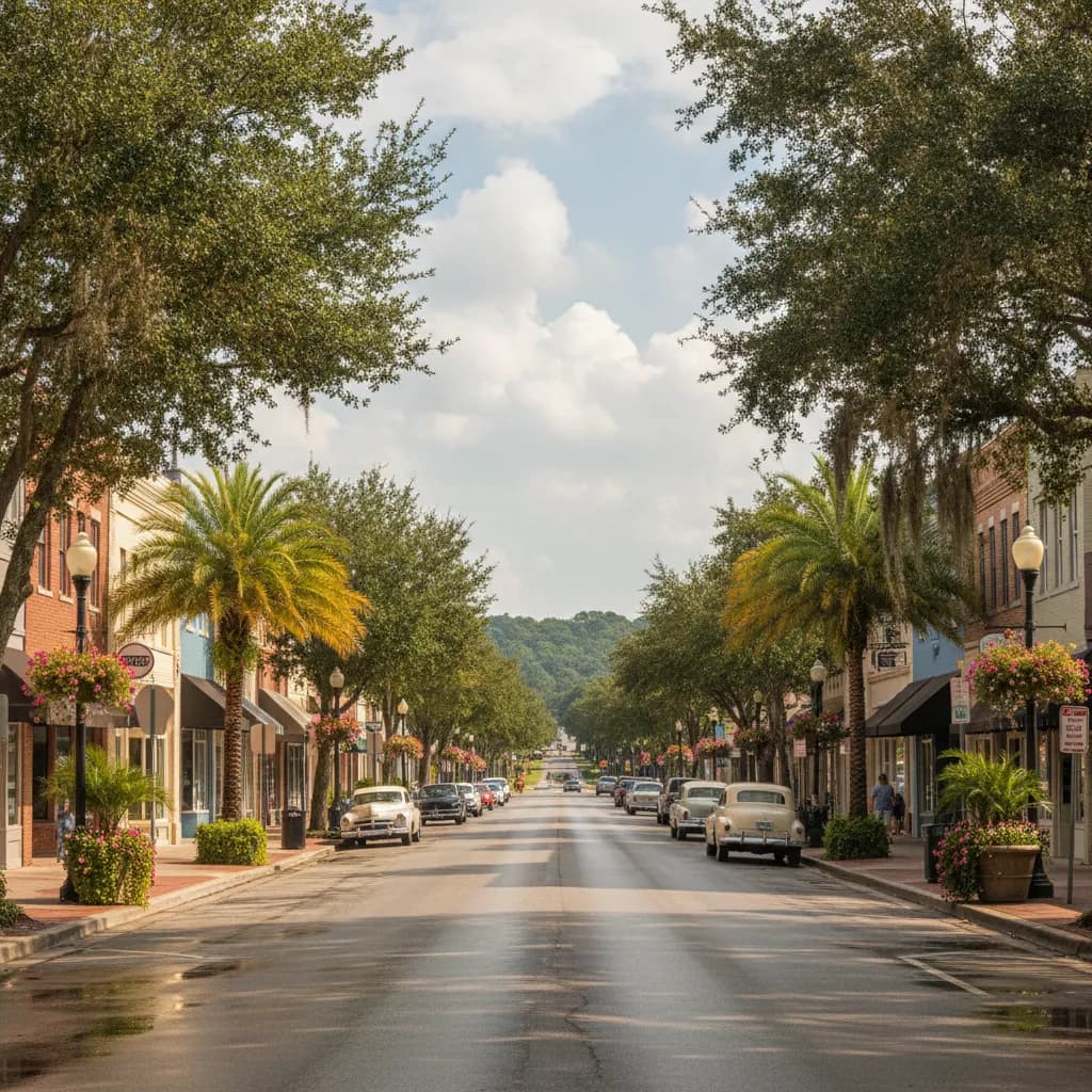View of Leesburg, FL
