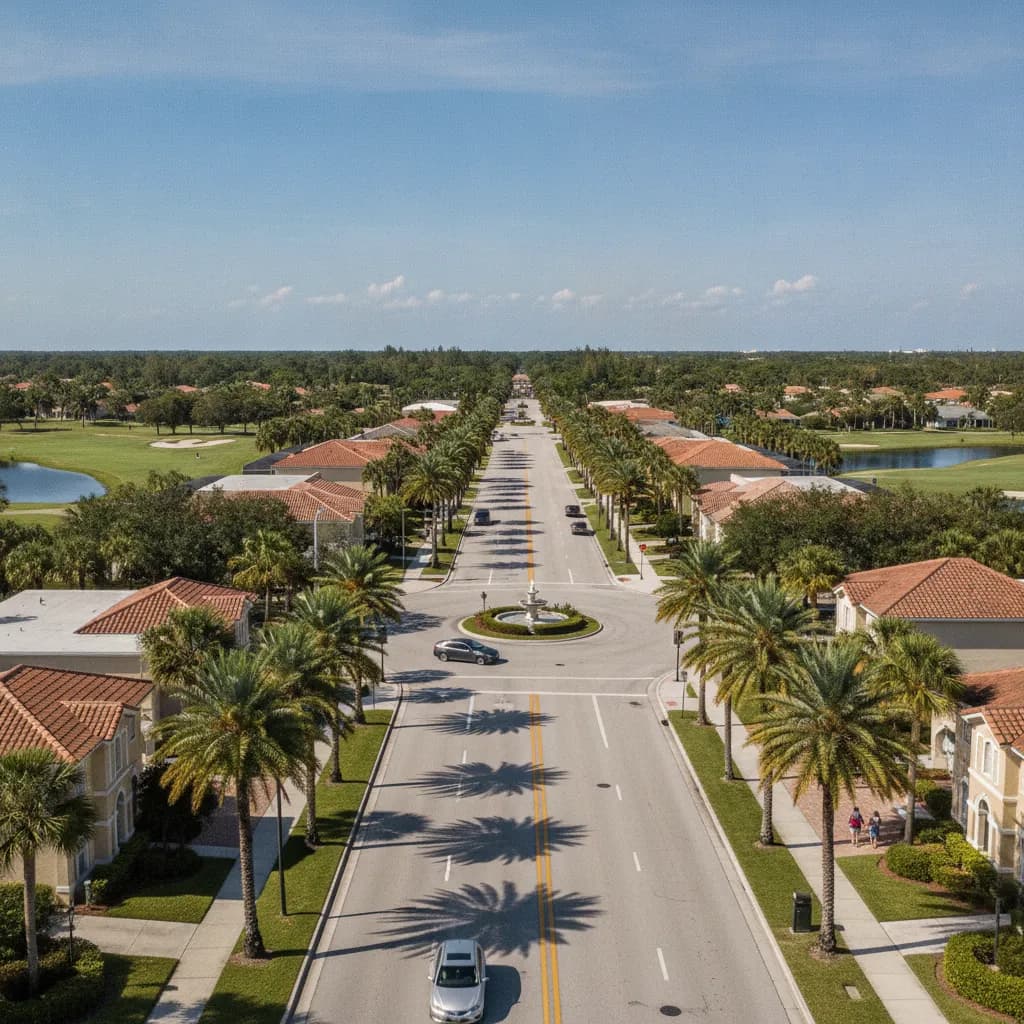 View of Lely, FL