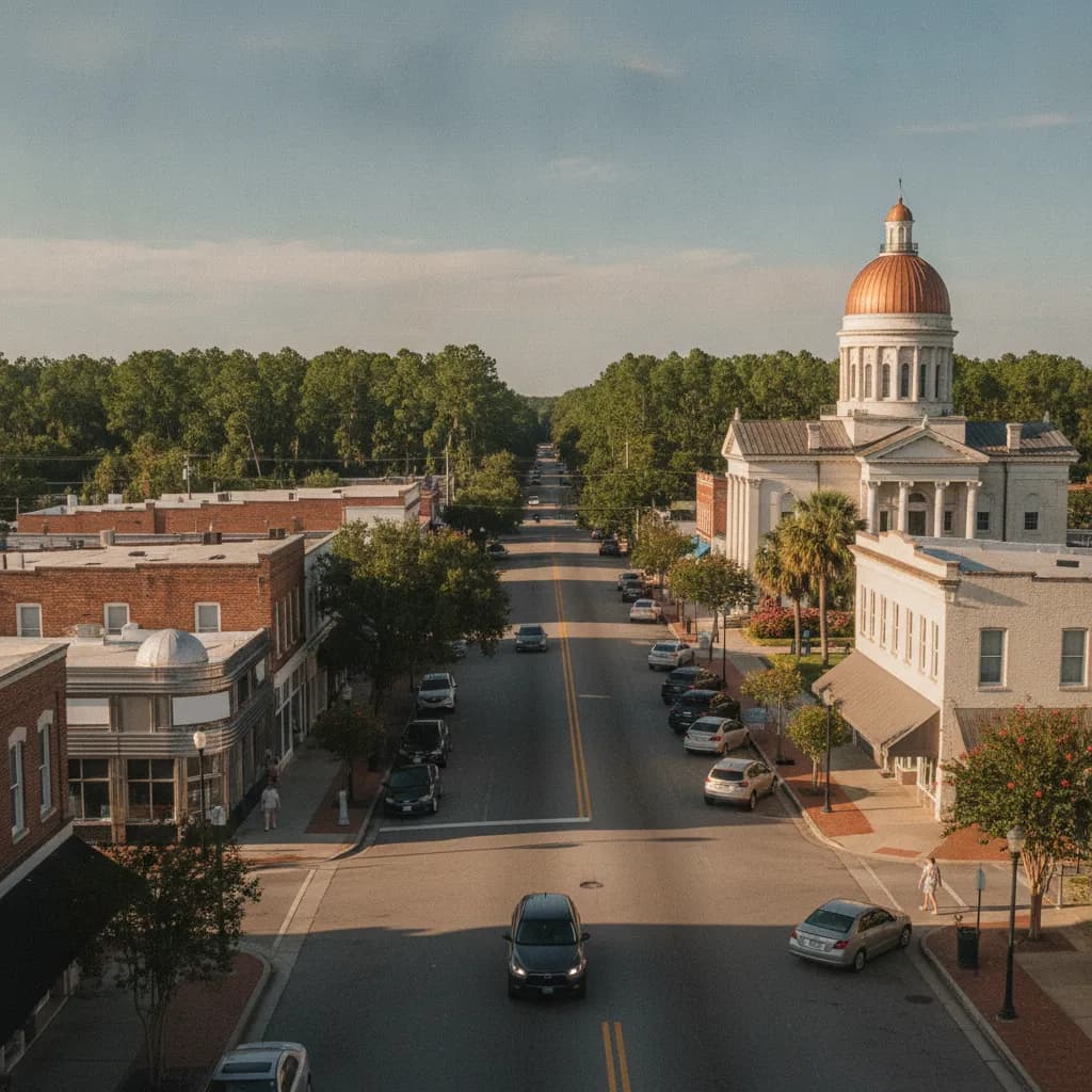 View of Macclenny, FL