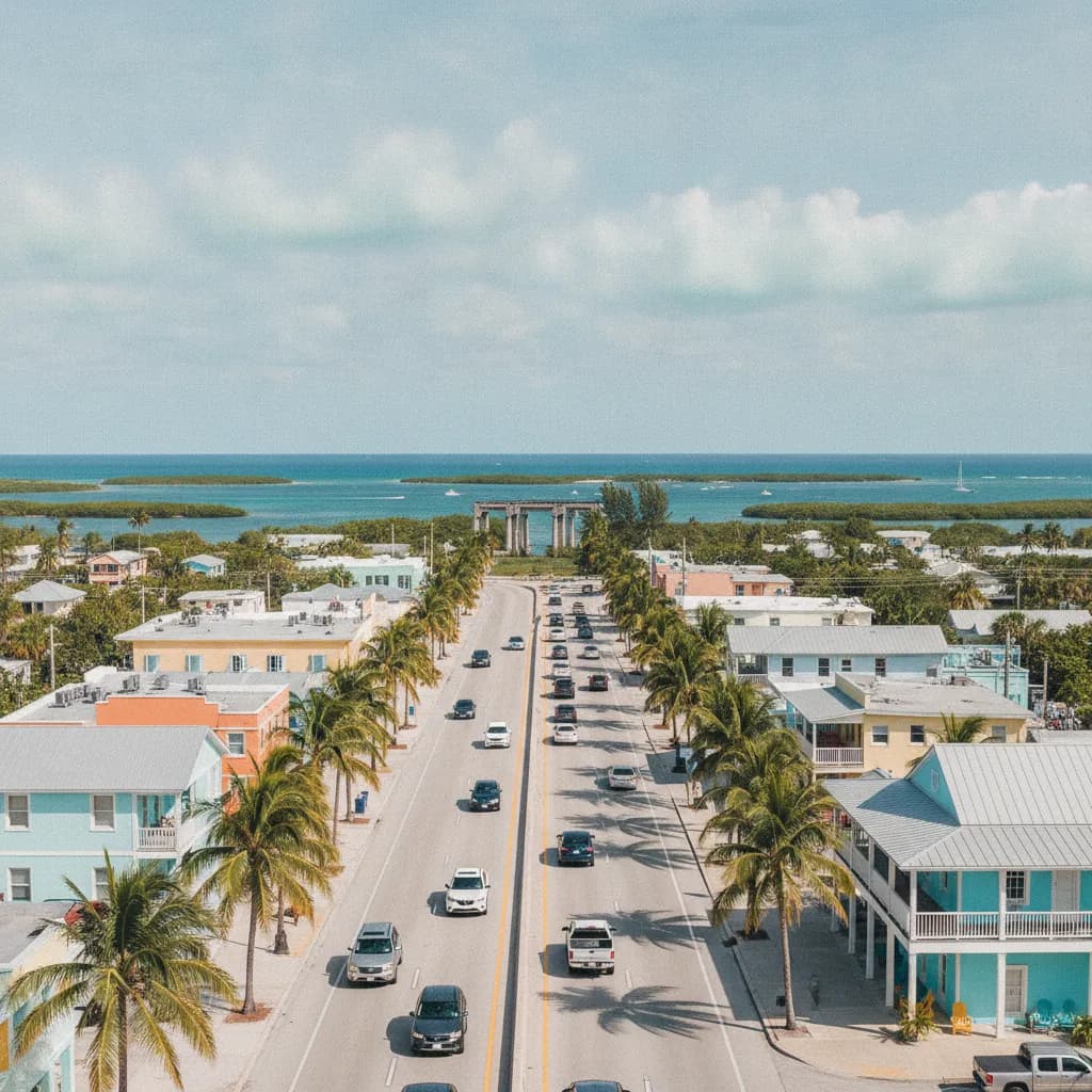 View of Marathon, FL