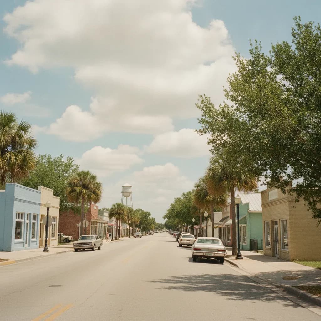 View of Mascotte, FL